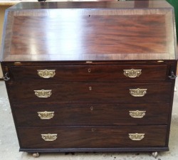 Bureau with Cross Banding