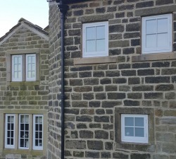 Hand-painted, hardwood windows for a Grade 2 listed property in Ilkley, West Yorkshire
