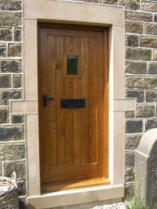 Made to Measure Solid Oak External Door & Frame