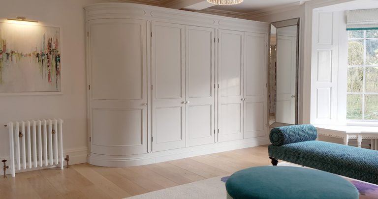 Curved Fitted Wardrobes