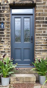 Anthracite Painted External Door
