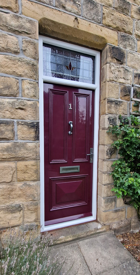 Made to Measure Accoya External Front Door with Traditional Victorian Envelope Panel